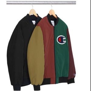 SUPREME / CHAMPION MULTI COLORED JACKET
